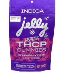 NYB Jelly - THCP Gummies - Delta Gummies(500mg x 20 Gummies)
