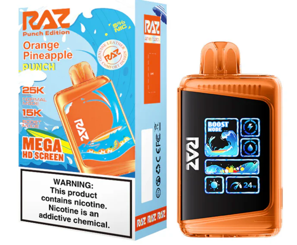 Raz LTX 25000 - Disposable Vape (5% - 25000 Puffs) - Box of 5 - MK Distro