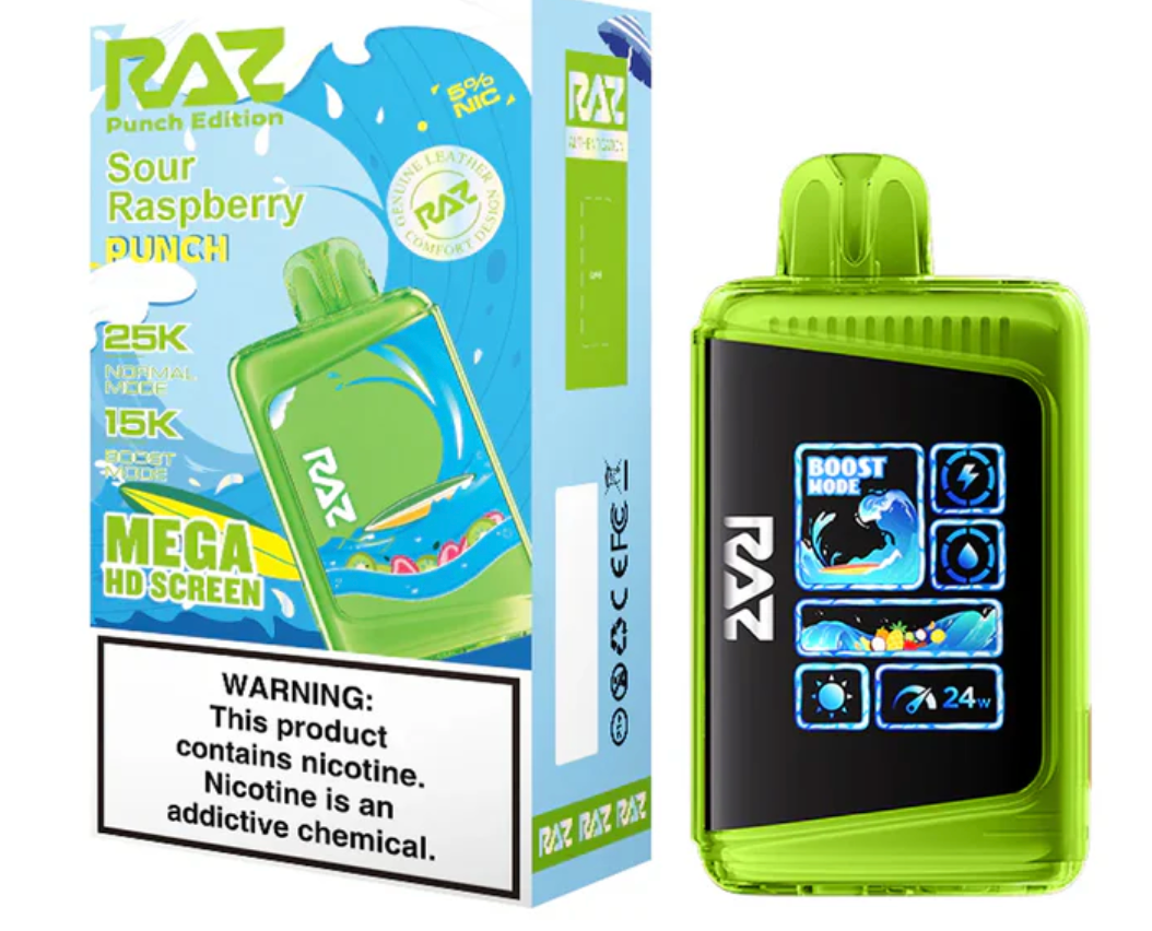 Raz LTX 25000 - Disposable Vape (5% - 25000 Puffs) - Box of 5 - MK Distro