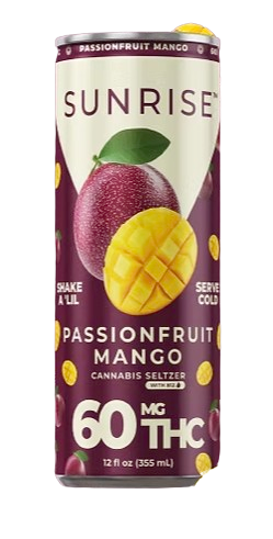 Sunrise - 60Mg THC Seltzer Drink 12oz - Pack of 4 - MK Distro