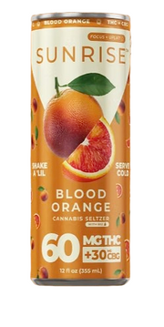 Sunrise - 60Mg THC +30mg CBG/CBN Seltzer Drink 12oz - Pack of 4 - MK Distro