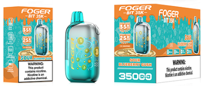 Foger BIT 35K - Disposable Vape (5%) (Box of 5) TX Compliant