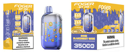Foger BIT 35K - Disposable Vape (5%) (Box of 5) TX Compliant
