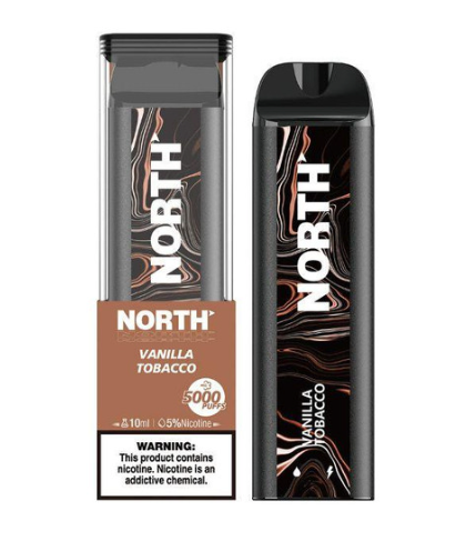 North 5K - Disposable Vape (5%) (Box of 10) - MK Distro