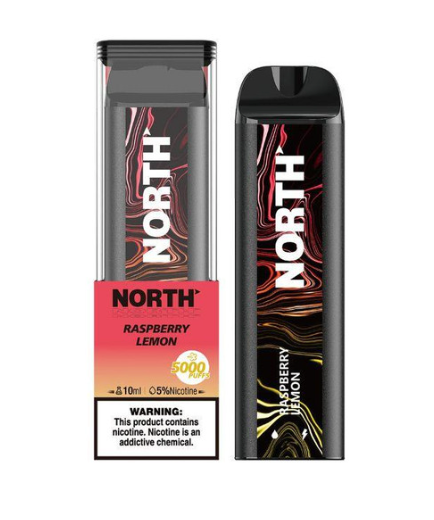 North 5K - Disposable Vape (5%) (Box of 10) - MK Distro