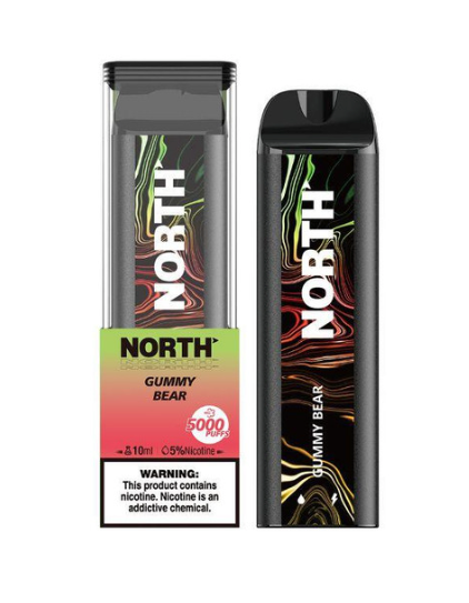 North 5K - Disposable Vape (5%) (Box of 10) - MK Distro