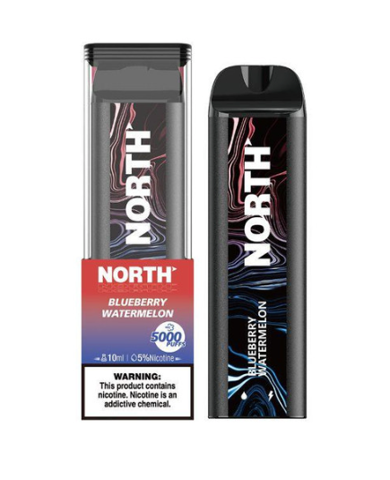 North 5K - Disposable Vape (5%) (Box of 10) - MK Distro