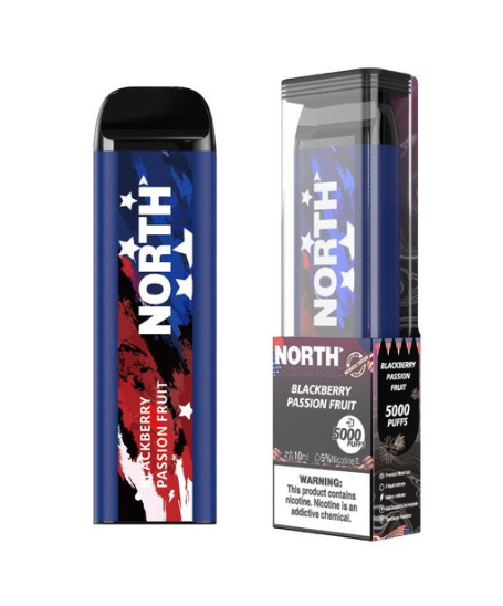 North 5K - Disposable Vape (5%) (Box of 10) - MK Distro