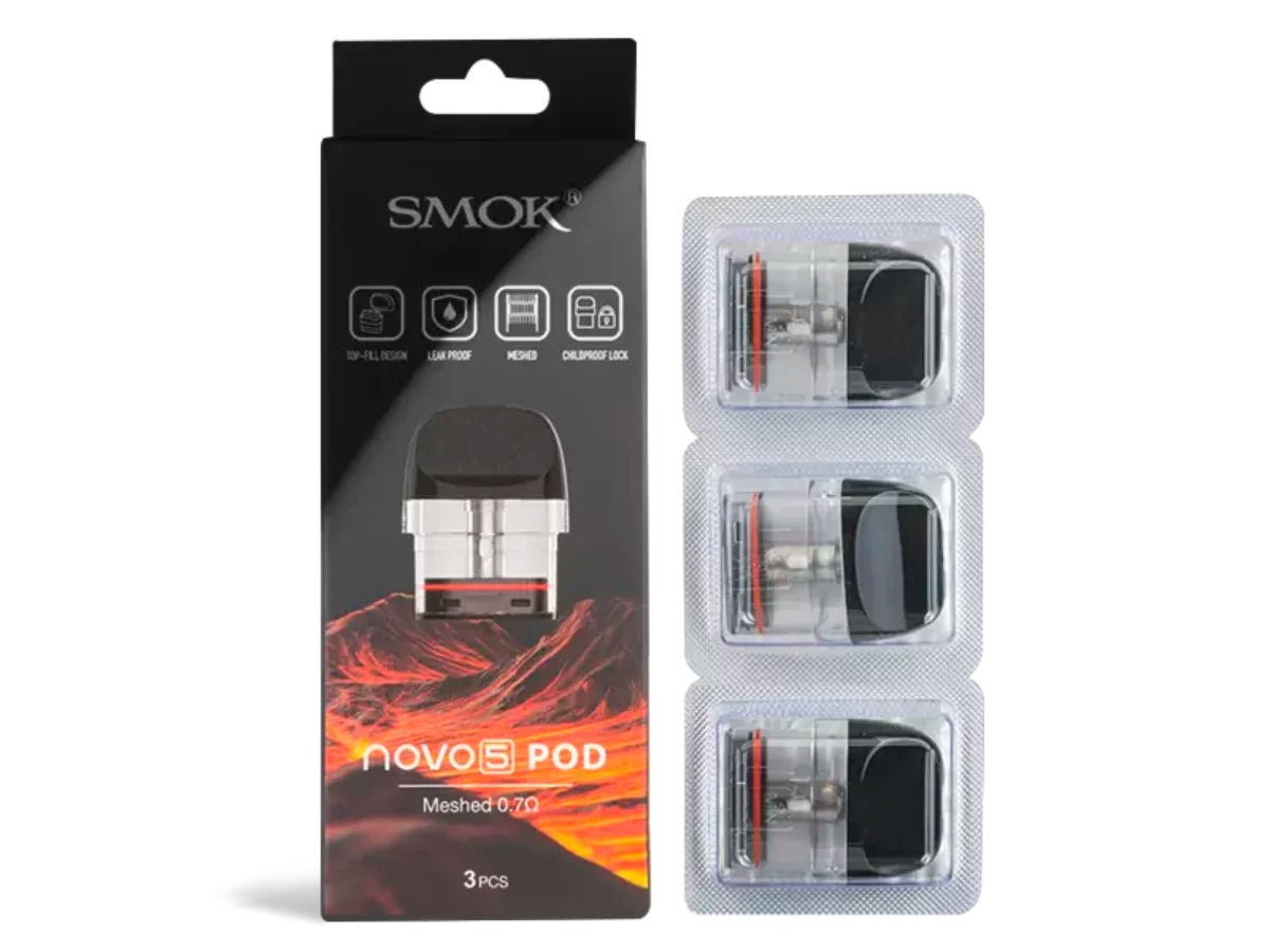 Smok - Novo 5 0.7Ω Empty Pods (3pcs) - MK Distro