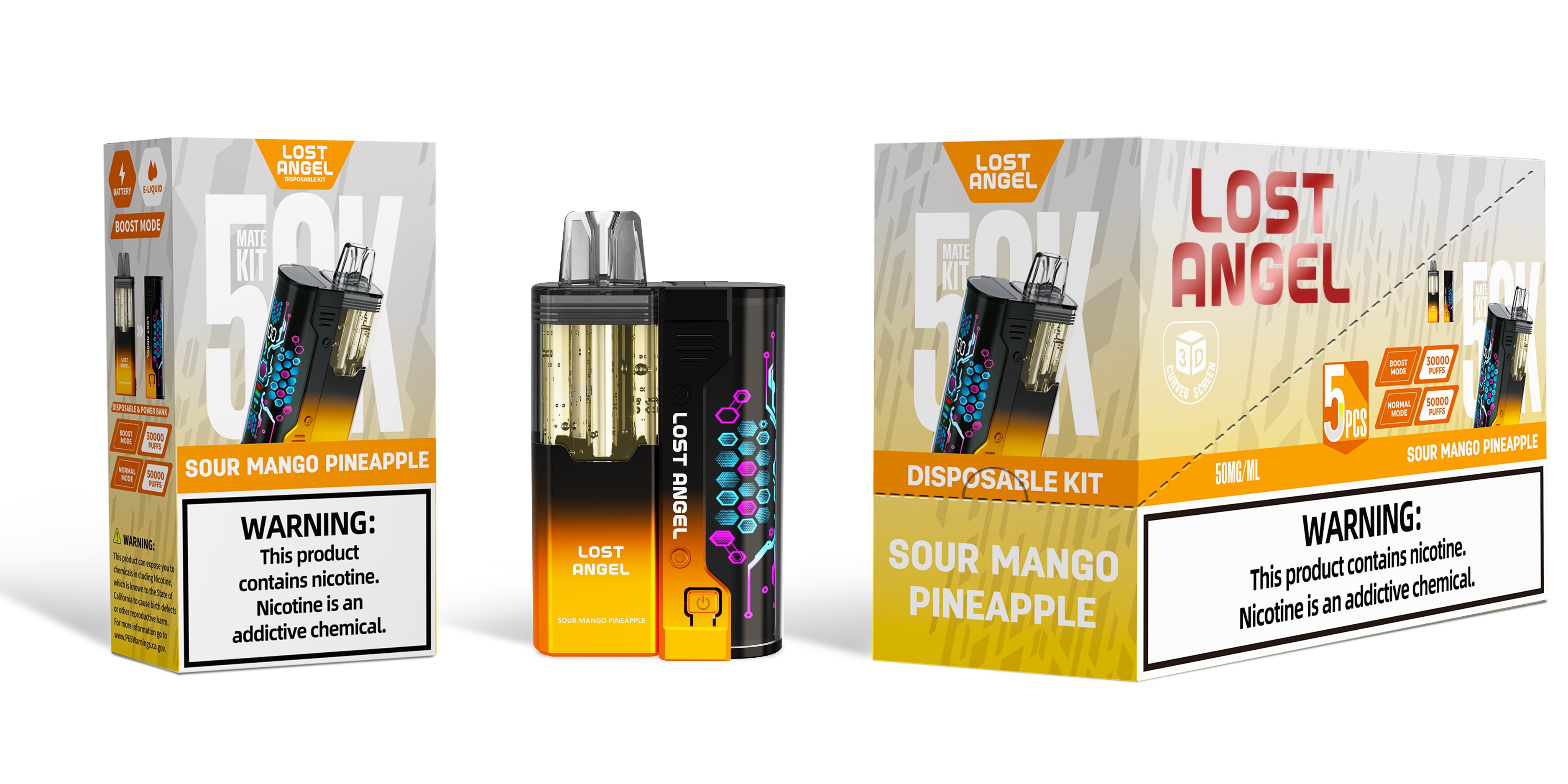 Lost Angel 50K KIT - Disposable Vape (5%) (Box of 5)