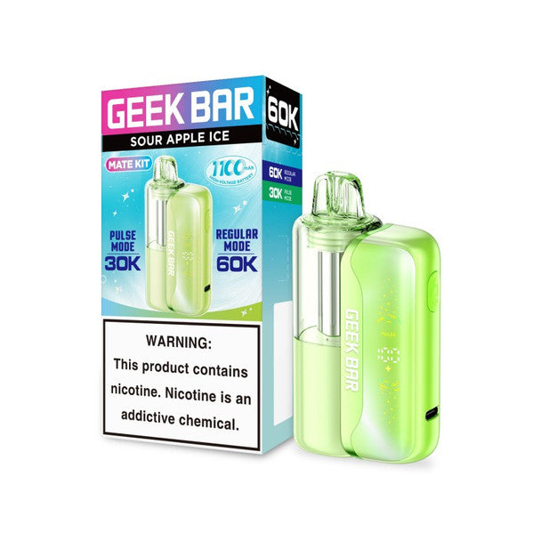 Geek Bar Mate KIT 60K - Disposable Vape (5%) (Box of 5)