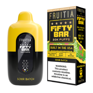 Fifty Bar 20K - Disposable Vape (5%) (Box of 5) - MK Distro