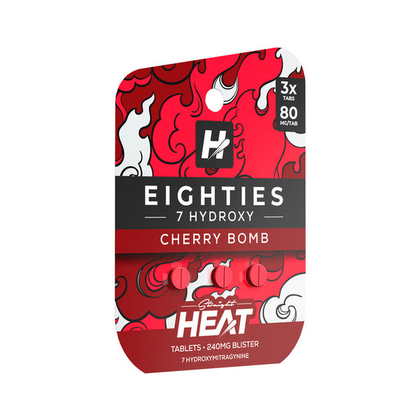 Straight Heat Eighties Blister 7-Hydroxymitragynine - Hydroxy (80mg x 3) (Single)