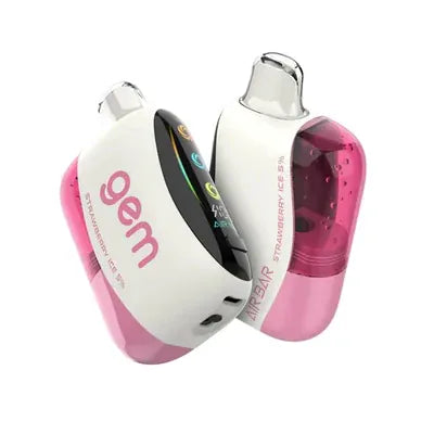 Air Bar Gem 50K - Disposable Vape (5%) (Box of 5) - MK Distro