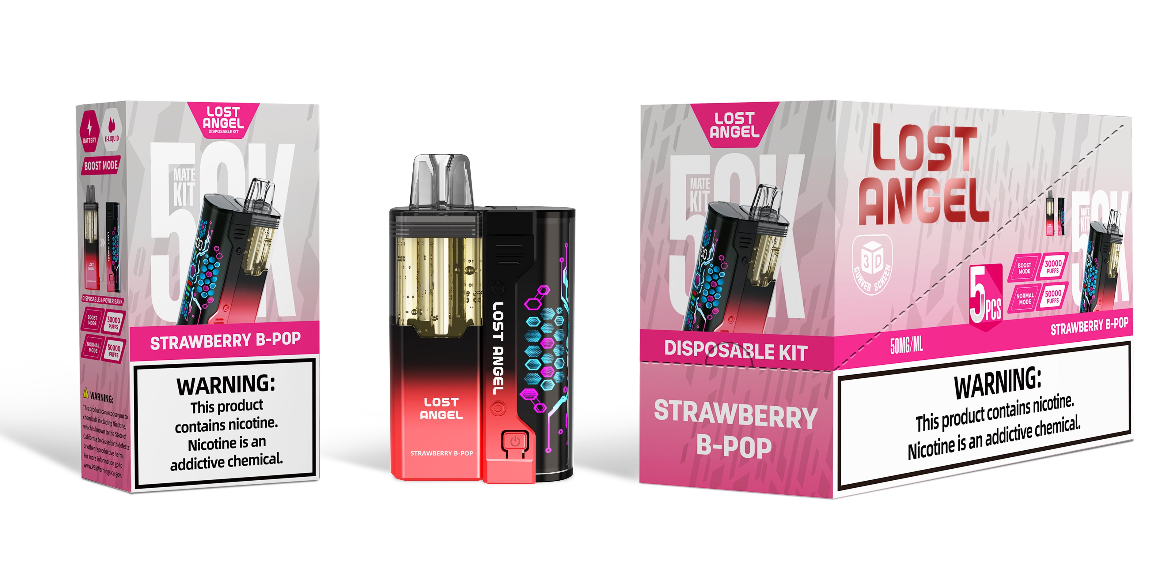 Lost Angel 50K KIT - Disposable Vape (5%) (Box of 5)