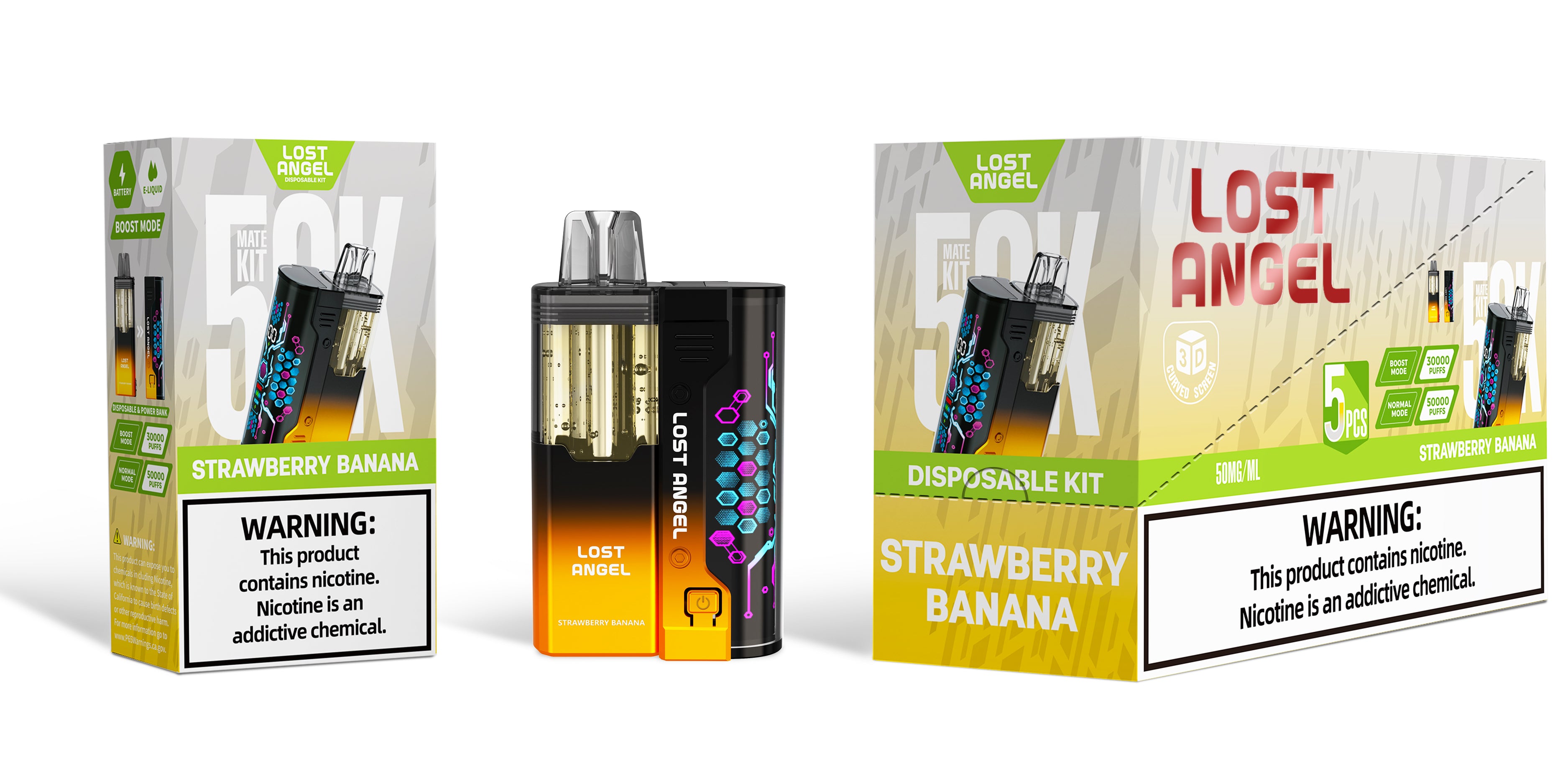 Lost Angel 50K KIT - Disposable Vape (5%) (Box of 5)