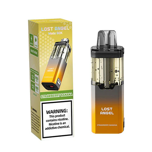 Lost Angel Mate - BUILT IN USA Disposable Pod (5% - 50,000 Puffs) - Box of 5 (TEXAS COMPLIANT)
