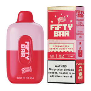 Fifty Bar 20K - Disposable Vape (5%) (Box of 5) - MK Distro