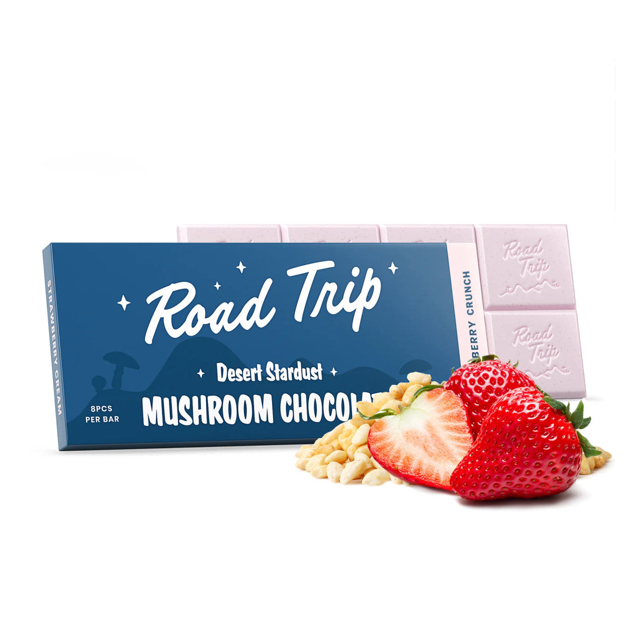 Road Trip Desert Stardust Mushroom Chocolate - Nootropic Edibles (Box of 10) - MK Distro