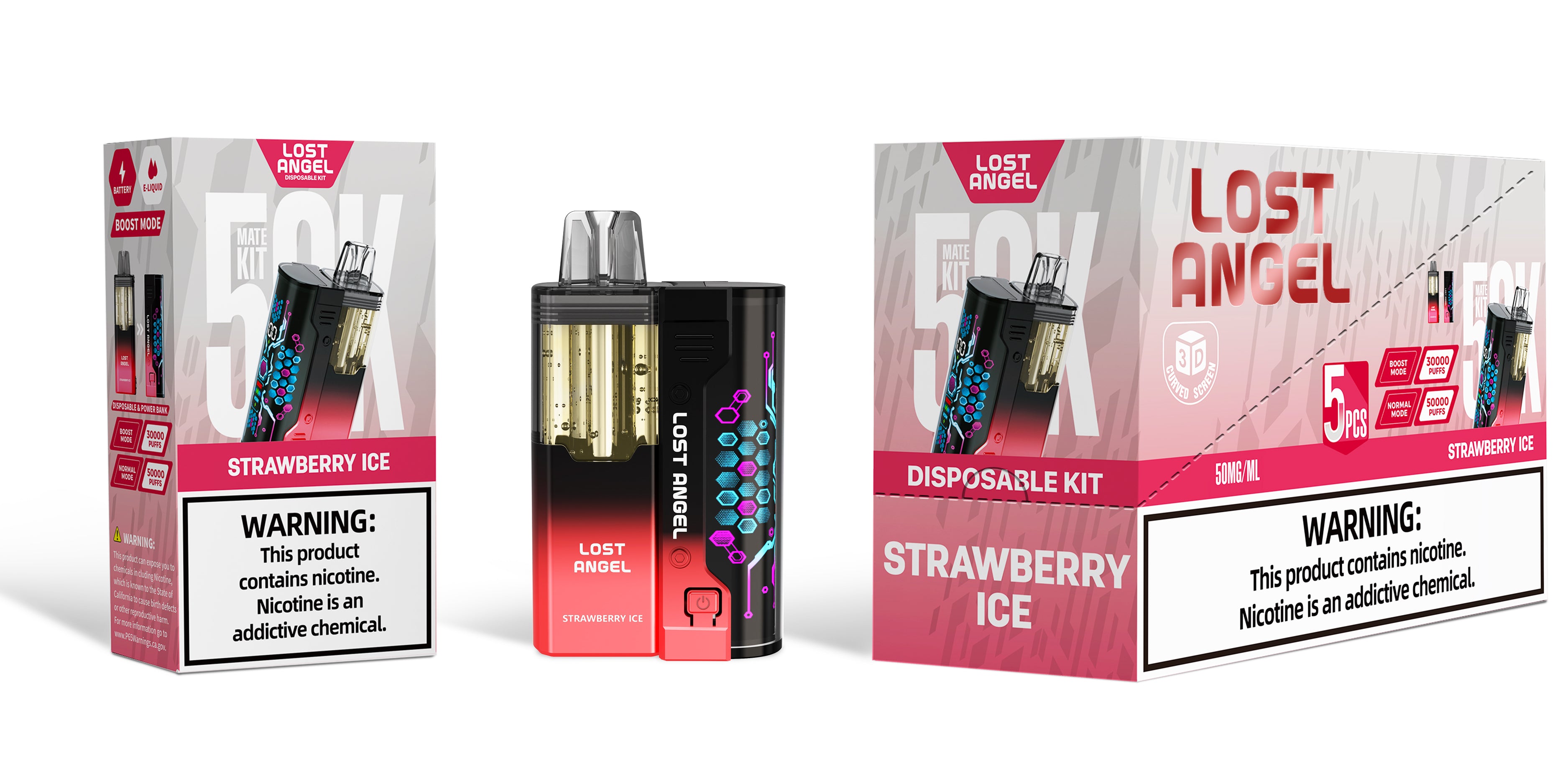 Lost Angel 50K KIT - Disposable Vape (5%) (Box of 5)