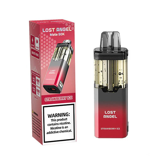 Lost Angel Mate - BUILT IN USA Disposable Pod (5% - 50,000 Puffs) - Box of 5 (TEXAS COMPLIANT)