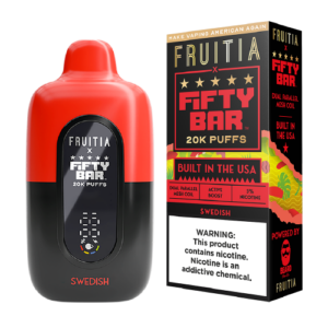 Fifty Bar 20K - Disposable Vape (5%) (Box of 5) - MK Distro