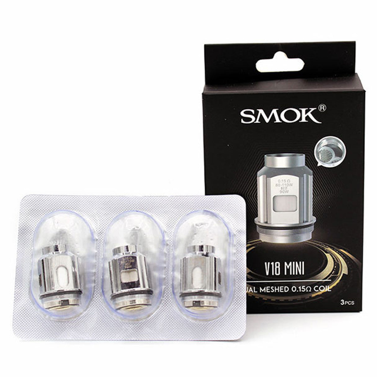 Smok - TFV18 Mini Replacement Coils (3pcs) - MK Distro