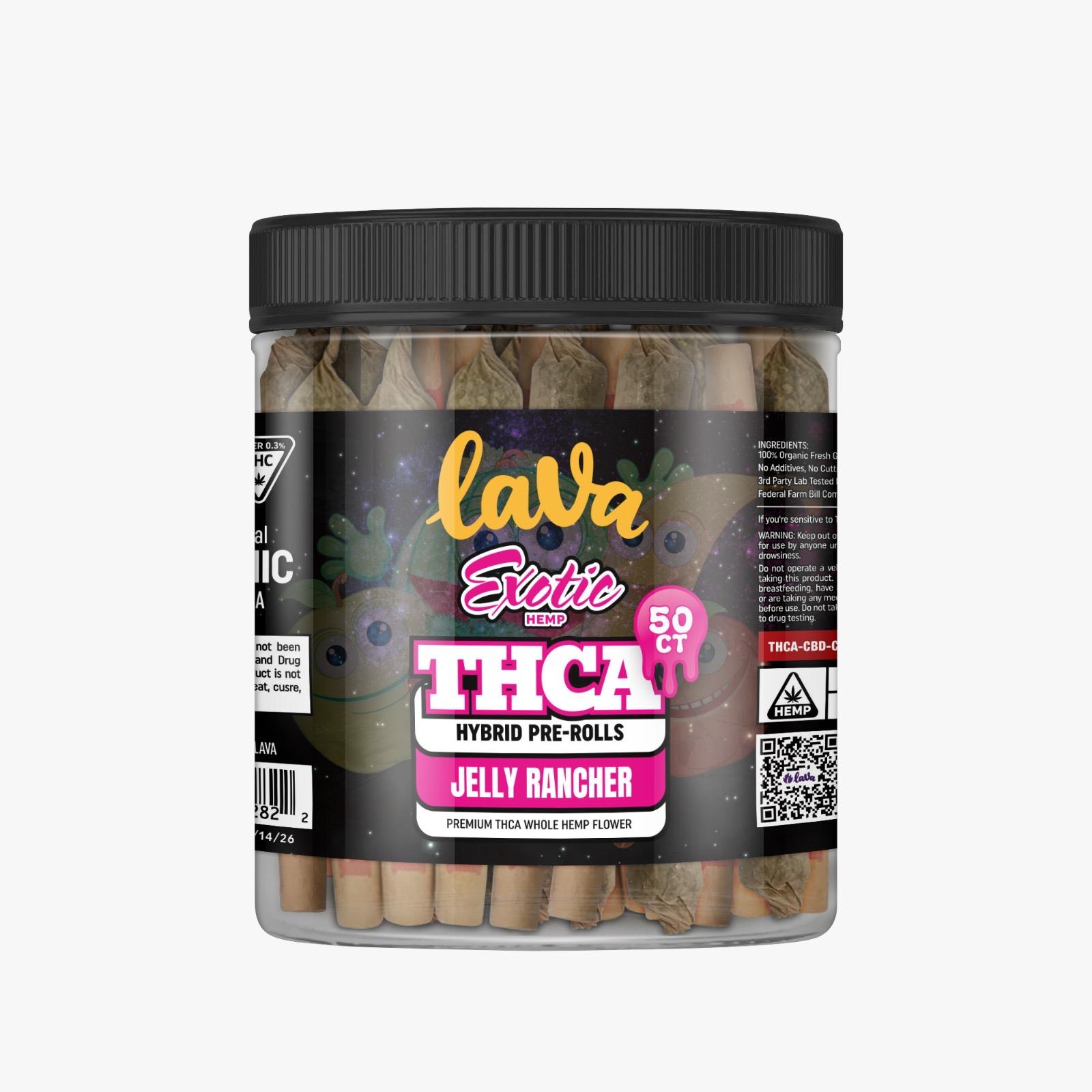 Lava Exotic Hemp - THCA Pre-Rolls (1g x 50ct) - MK Distro