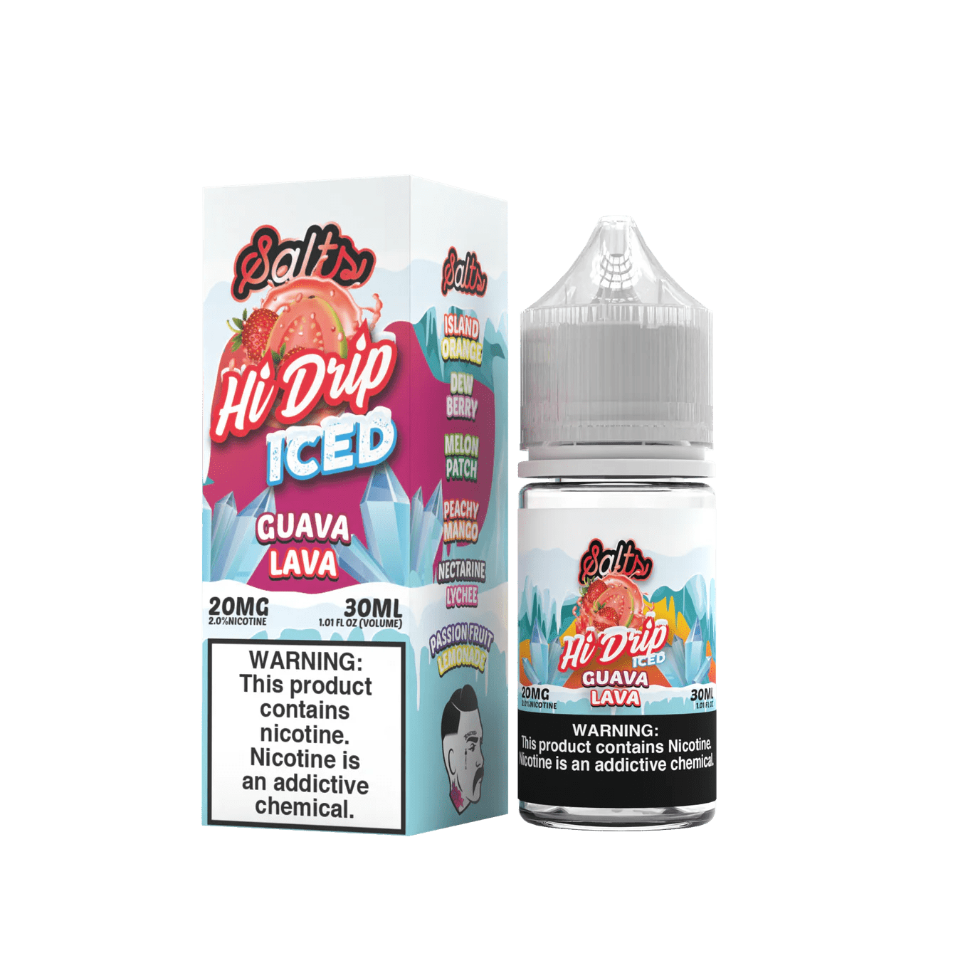 Hi Drip Salts Iced - Salt Nic E-Liquid (30mL / 20mg)