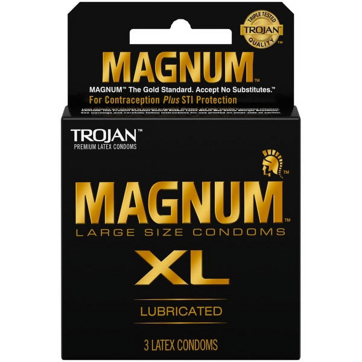 Trojan Condom - Magnum XL - Pack of 6 - MK Distro