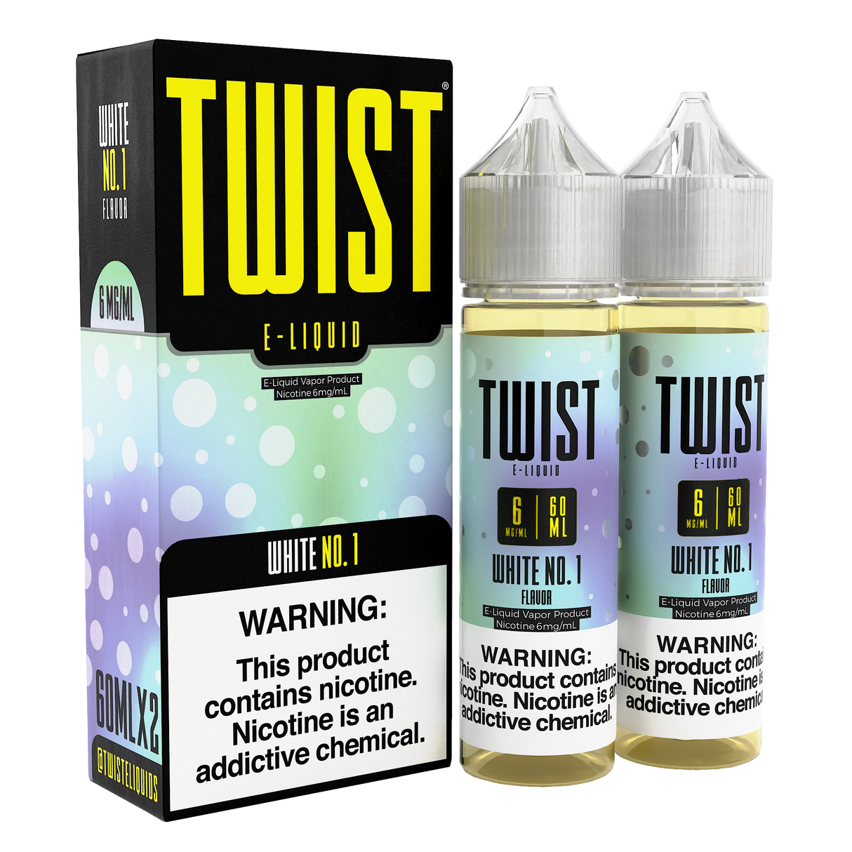 Twist - Premium E-Liquid (60mL x 2ct / 6mg) - MK Distro