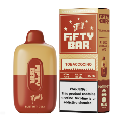 HiddenHills x Fifty Bar - Disposable Vape (5% - 6,500 Puffs) - Single - MK Distro