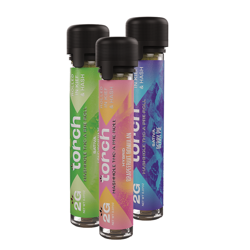 Torch - HashHole THCA Pre Roll Assorted - Delta Pre-Rolls (30pk) - MK Distro