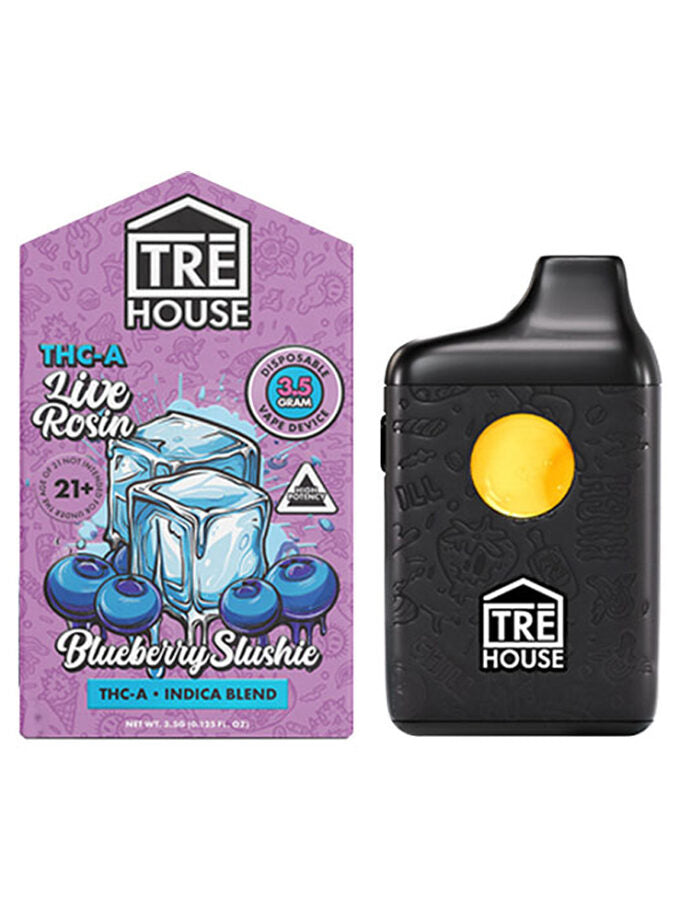 Tre House - THC-A Live Rosin Disposable - (3.5g) - MK Distro