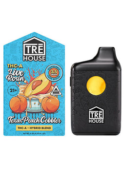 Tre House - THC-A Live Rosin Disposable - (3.5g) - MK Distro