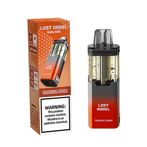 Lost Angel Mate - BUILT IN USA Disposable Pod (5% - 50,000 Puffs) - Box of 5 (TEXAS COMPLIANT)