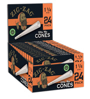 Zig Zag - 1 1/4 Size Ultra Thin - Cones (24 x 12 Cones)