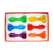 Apex - Fancy Glycerine Hand Pipe Set 6pk (HPD-1117) - MK Distro
