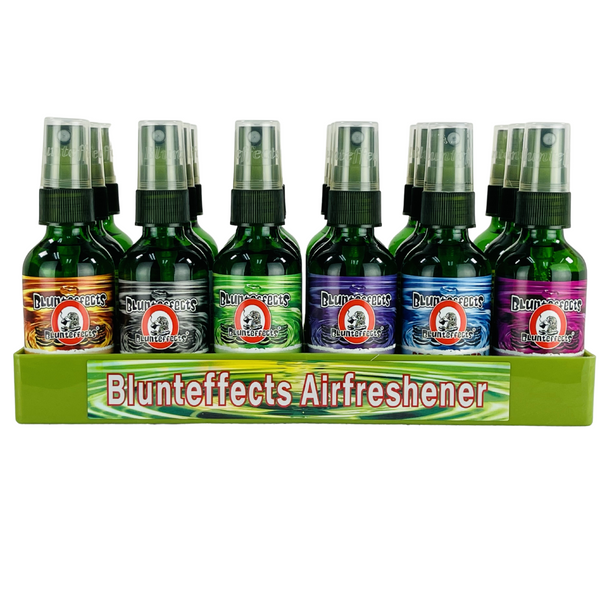 Blunt Effects - Concentrated Oil Air Freshener Spray Assorted 60mL - Box of 18 - MK Distro