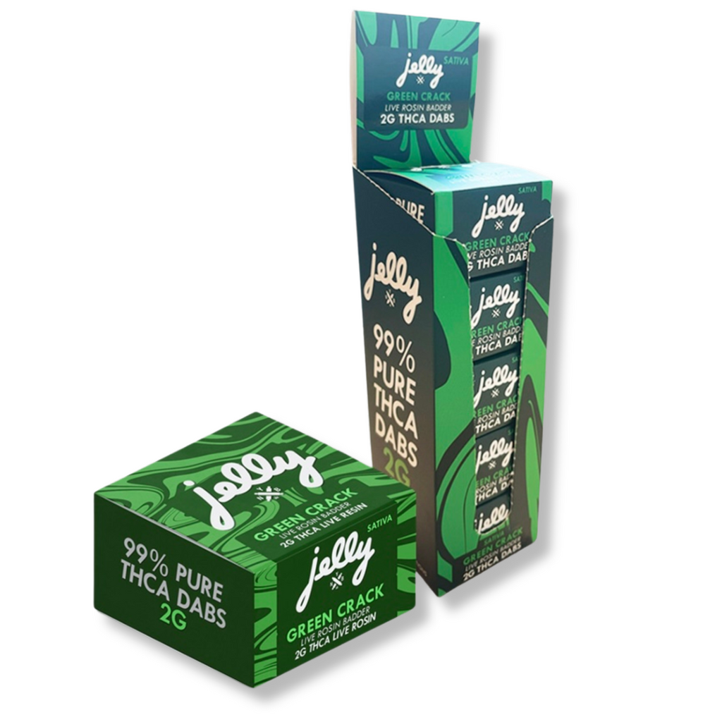 NYB Jelly - 99% Pure THCA (Live Rosin Badder) - Delta Dabs & Concentrates (2g) - MK Distro
