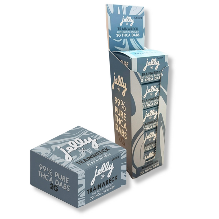 NYB Jelly - 99% Pure THCA (Live Rosin Badder) - Delta Dabs & Concentrates (2g) - MK Distro
