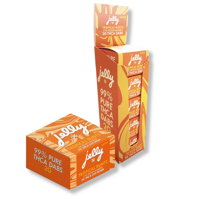 NYB Jelly - 99% Pure THCA (Live Rosin Badder) - Delta Dabs & Concentrates (2g) - MK Distro