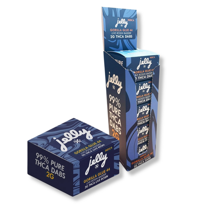 NYB Jelly - 99% Pure THCA (Live Rosin Badder) - Delta Dabs & Concentrates (2g) - MK Distro