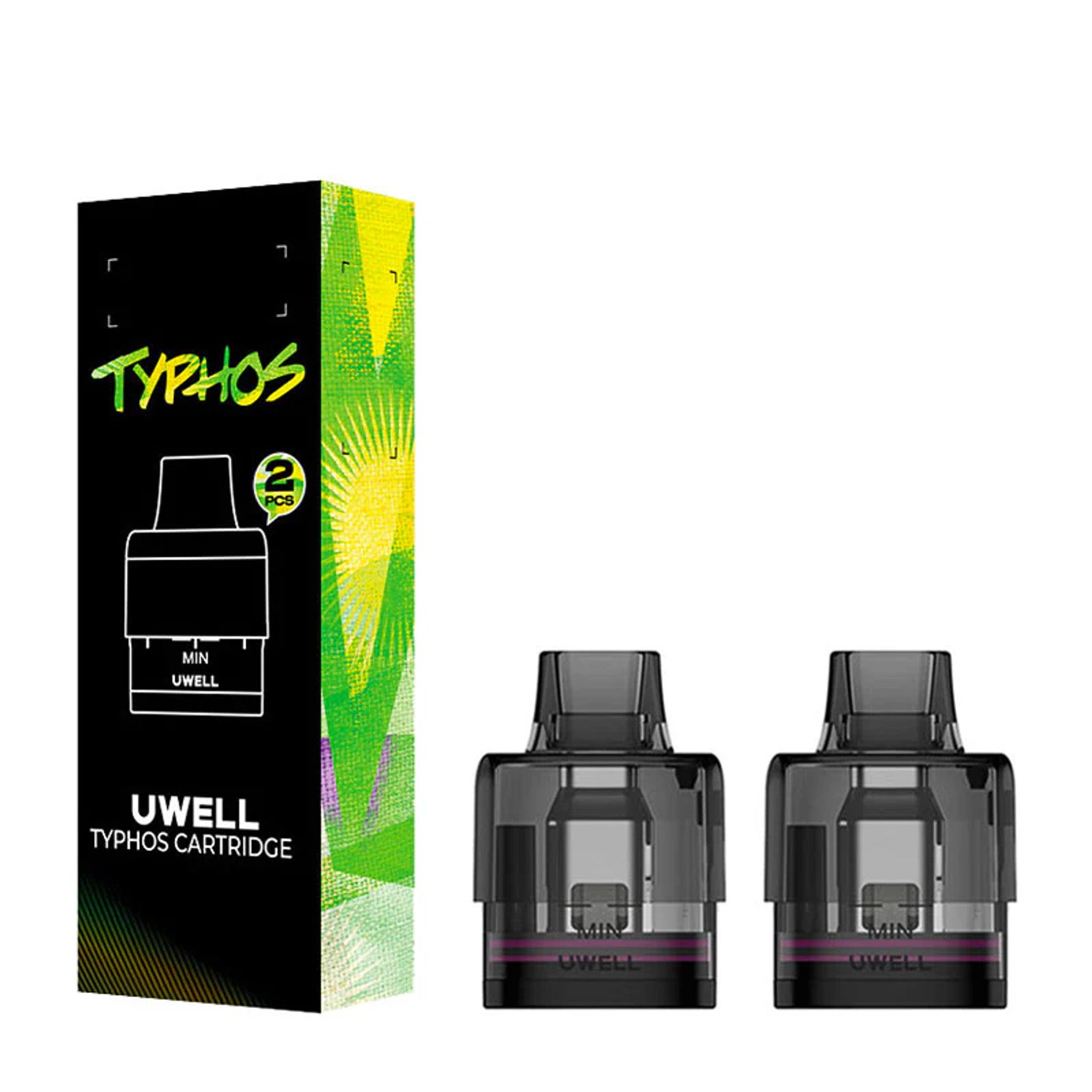 Uwell - Typhos Replacement Pods(6ml) - (2 Pcs) - MK Distro