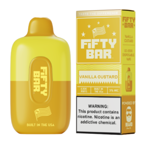Fifty Bar 20K - Disposable Vape (5%) (Box of 5) - MK Distro
