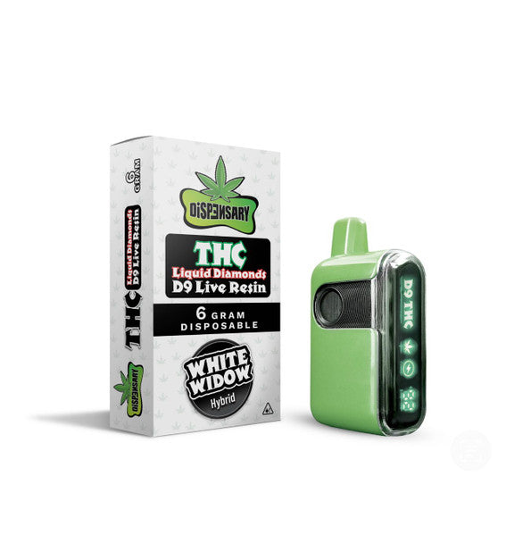 Dispensary D9 Live Resin +THC Liquid Diamonds - Hemp Disposables (6g) - MK Distro