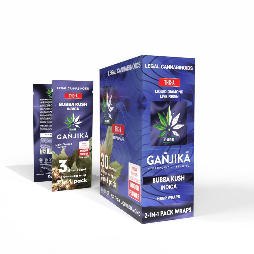 Ganjika - Indoor Reserve THC-A Pre-Rolls (3g x 10) - MK Distro