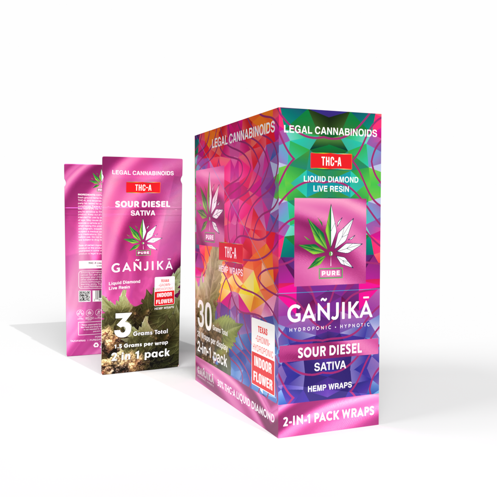 Ganjika - Indoor Reserve THC-A Pre-Rolls (3g x 10) - MK Distro