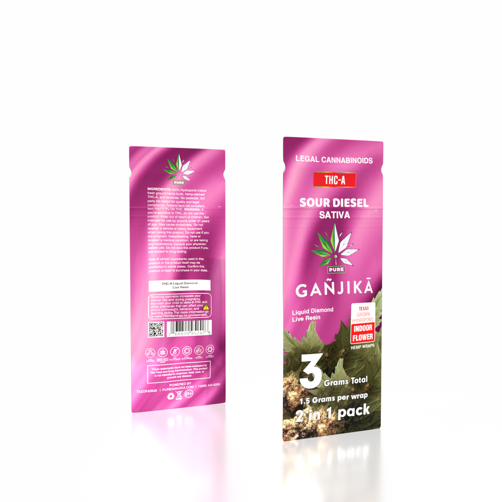 Ganjika - Indoor Reserve THC-A Pre-Rolls (3g) - MK Distro