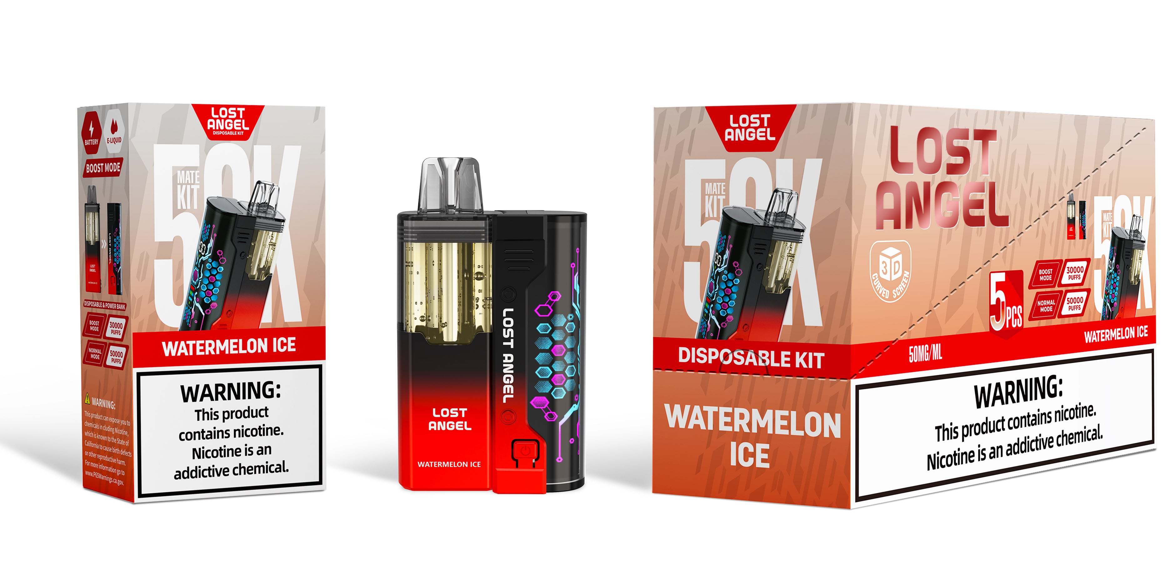 Lost Angel 50K KIT - Disposable Vape (5%) (Box of 5)